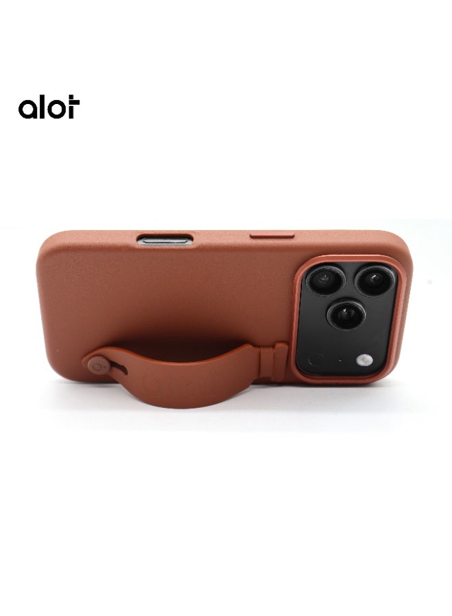 ALot Nobel 17 PRO Magnetic MagSafe Case – Shockproof Protective Phone Cover with Wristband Strap, Raised Camera Protection, Wireless Charging Compatible, Slim Luxury Anti-Scratch Design - Image 3